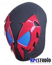 @andrey.blendsuperior spiderman face shell based on the comics. Faceshell With Magnetic Lenses