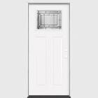 34-inch x 80-inch x 7-1 4-inch Craftsman Sequence LH Primed Steel Prehung Front D    289519 Masonite