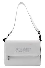 United Colors Of Benetton Beyaz Kadin Postaci Cantasi Bnt69 Trendyol