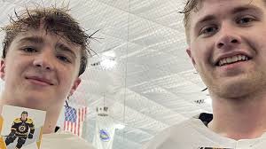 Franklin hockey's Marchand, McEvoy admire Bruins with similar names