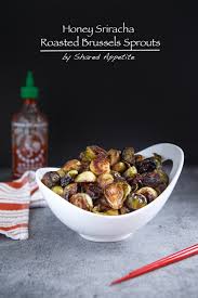 These are no ordinary brussels sprouts, though. Honey Sriracha Roasted Brussels Sprouts