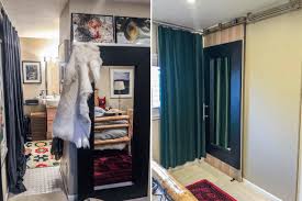 Quartz $75/sq bamboo floor price sliding closet doors. Mirror Barn Door To Separate Ensuite From Bedroom Ikea Hackers