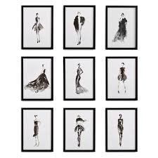 Pret A Porter Giclee Prints Black Wall Art Inspirational Wall Art Motivational Wall Art