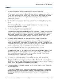 Welcome to the bias busters site. Multicultural Christmas Quiz