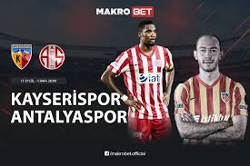 Süper lig'de heyecan devam ediyor. Kayserispor Antalyaspor Sportoto Superlig De Yaptigi Guzel Transferlerin Ardindan Lige Iddiali Girmek Isteyen Antalyaspor Ilk Uc Haftada Istedigi Sonuclara