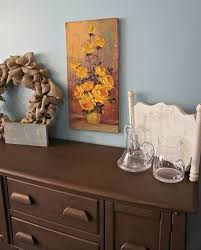 A rich and protective finish. Annie Sloan Chalk Paint Custom Color Brown Bronze Painted Bedroom Furniture Chalk Paint Bedroom Furniture Paint Furniture
