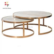 Add style to your home, with pieces that add to your decor while providing hidden storage. China Modern Round Marble Top Stainless Steel Base Nesting Coffee Table China Nesting Coffee Table Marble Top Coffee Table
