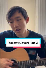Yellow by @coldplay Part 2 #guitar #cover #singing #acoustic #music #fyp  #foryoupage