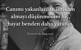 Tc Birgul Guleli Kiran Adli Kullanicinin Soz Panosundaki Pin 2020 Simone De Beauvoir Hayat Ilham