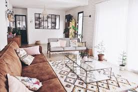 Visite Deco De La Maison Lumineuse De Jessica Du Blog Zess Hello Blogzine Blog Deco Lifestyle Www Hel Salon Maison Sallon Salle A Manger Decoration Maison