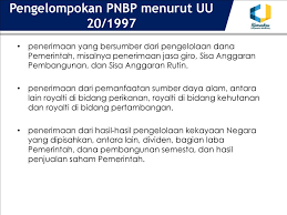Dalam memanfaatkan hasil bumi harus memperhatikan kelestariannya. Pemungutan Dan Penyetoran Pnbp Ppt Download