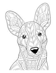 There's colored dog face masks ready to cutout and play or turn out black and white dog mask outlines into a diy coloring page activity. 95 Dog Coloring Pages For Kids Adults Free Printables