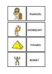 Fruits like figs, melons, and pomegranates; Memory Game Ancient Egypt For Kids Esl Worksheet By Laura Crespillo