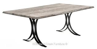Skip to main search results. Modern Wrought Iron Base Wrought Iron Table Legs Iron Coffee Table Live Edge Kitchen Table