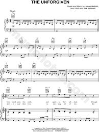 Nirvana Smells Like Teen Spirit аккорды на акустическую гитару Metallica The Unforgiven Sheet Music In A Minor Transposable Download Print Piano Sheet Music Sheet Music Digital Sheet Music