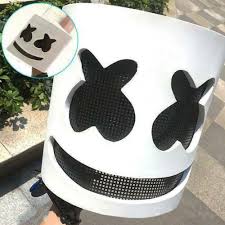 It's about to classy in here. Buy Marshmello Dj Mask Full Head Helmet Led Cosplay Mask Bar Music Props Marshmallow Online In Thailand 113713924162