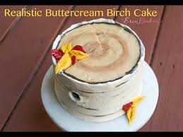 Buttercream Birch Tree Wedding Cake Tutorial Realistic Buttercream Birch Tree Cake Tutorial Youtube Birch Tree Cakes Birch Wedding Cakes Tree Cakes