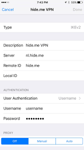 The vpn server does the same with responses. How To Set Up A Ikev2 Vpn On Ipad Iphone Hide Me