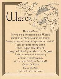 Water Evocation Poster In 2020 Spells Witchcraft Witchcraft Wicca
