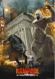 Приматолог дэвис окойи предпочитает держаться подальше от людей и дружит с джорджем. Only Film Media On Twitter New Poster For Rampage 2018 Film Dwaynejohnson