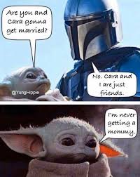Pin By Sydney Schweid On Baby Yoda Yoda Meme Star Wars Memes Funny Disney Jokes