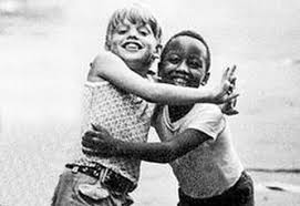 Black And White Children Playing Together Pin By Dahlia Last Name Here On Together In 2020 Kids Hugging People Hugging Black And White People