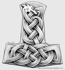 Tattoos And Doodles Mjolnir Hammer Tattoo Thor Hammer Tattoo Mjolnir Tattoo See more ideas about mjolnir tattoo, vikings, norse tattoo. thor hammer tattoo