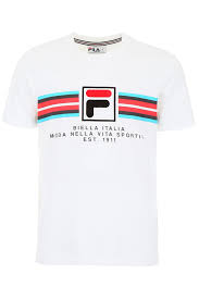 Fila Mercedes T Shirt In White Modesens T Shirt Shirts Fila