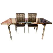 Get great deals on chrome round dining tables. Pierre Cardin Vintage 1970s Expandable Mirror Top And Chrome Signed Dining Table At 1stdibs