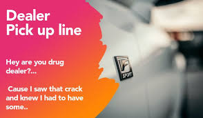 Are you a drug dealer? 28 Dealer Pick Up Lines The Pickup Lines