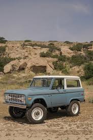 Icon Launches Classic Bronco Old School Series Automobile Magazine Fordclassiccars Ford Trucks Classic Bronco Classic Trucks