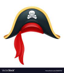Pirate Hat Corsair Headgear Vector Image On Vectorstock Pirate Hats Headgear Pirates