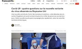 « merci de m'avoir envoyé un message pour exprimer votre gratitude. Covid Le Variant Anglais Egare Les Medias Par Loris Guemart Arret Sur Images