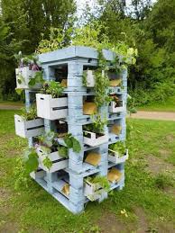 Pallet Planters Garten Deko Paletten Garten Garten