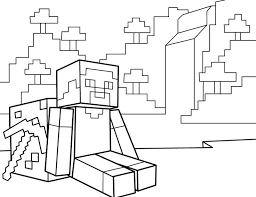 Coloring festival diamond steve coloring pages more than 52. Minecraft Coloring Pages Diamond Sword Steve Coloring Pages Ideas