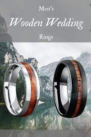 Men S Unique Wedding Rings The Wooden Wedding Ring Collection Mens Wedding Rings Unique Wooden Wedding Ring Wood Wedding Ring
