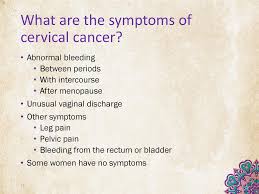 The following symptoms may be from growing tumors in the pelvic region: Preventing And Recognizing Ppt Download