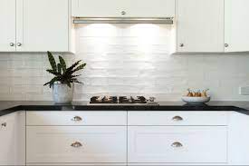 Marble slabs instead of individual pieces. Kitchen Splashbacks Tiled Versus Glass Splashbacks Zesta Kitchens