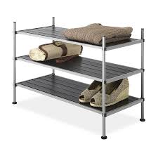 Sold and shipped by spreetail. 3 Tier Plastic Shelving Unit Novocom Top