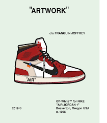 Air Jordan 1 X Off White Artwork Manufacturing Stage On Behance Air Jordans Jordans Jordan 1