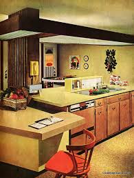 Six Wonderful Workable Kitchen Designs From The 60s Retro Home Decor Vintage Kitchen Interior Design Kitchen