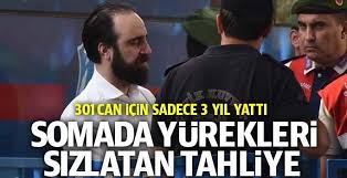 Soma'da 301 maden işçisinin ölümü, 162'sinin yaralanmasıyla sonuçlanan facianın ardından soma kömür i̇şletmeleri a.ş. Son Dakika Soma Faciasi Davasinda Can Gurkan Tahliye Edildi