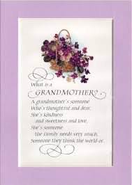 If hollywood decided to make a film about one poem, it wouldn't be this one. What Is A Grandmother Illustrated Poem For 7 X 5 Frame