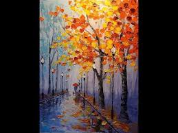 Painting With Palette Knife Full Video By Lana Kanyo Youtube Painting Abstract Painting Easy Abstract Painting