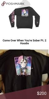 Lil Peep Come Over When You Re Sober Pt 2 Hoodie Lil Peep Cowys Pt 2 Hoodie Brand New Condition Still In Packaging From Being Shipped Super Nice And Clean Grat Price Too Jacke Hoodies Hoodie Brands Man Shop