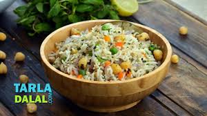 Low fat, low cholesterol, low sodium and very tastysubmitted by: Chick Pea And Mint Rice Healthy Heart Low Cholesterol Recipe By Tarla Dalal Youtube