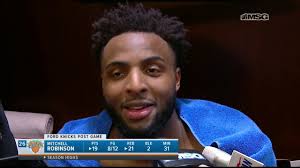 Mitchell Robinson Discusses Dominant Effort vs. Raptors