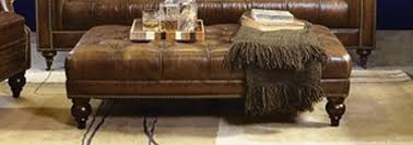 Leather Footstools At Beevers Beevers