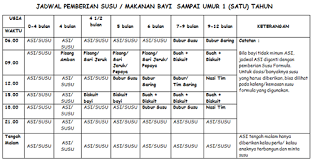 06.00 asi sampai bayi merasa cukup. Lebih Jauh Tentang Jadwal Mp Asi Klinik Tumbuh Kembang
