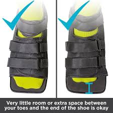One best pair of shoes can provide more cushioning to the footbed and give you the time to heal up quicker. Post Op Shoe For Broken Toe Foot Fractures Surgical Walking Boot